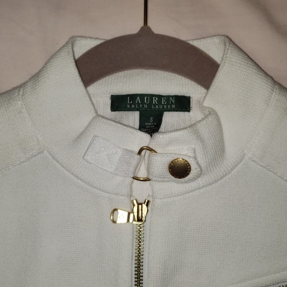 White Lauren Ralph  jacket. - Picture 2 of 6